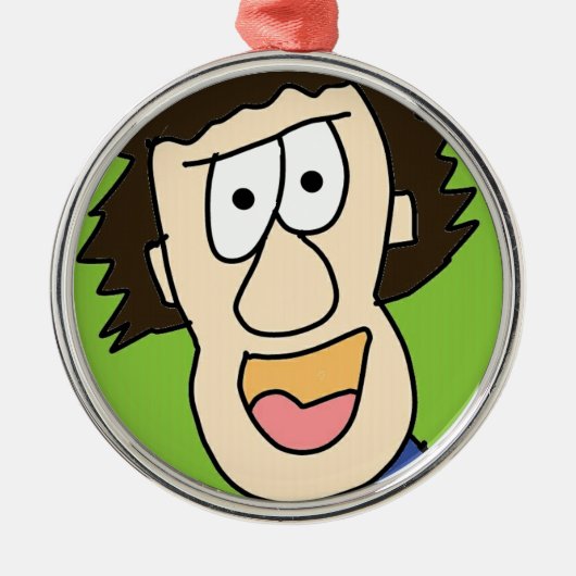 ヤンググランプ メタルオーナメント (正面)