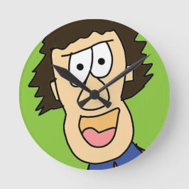 ヤンググランプ ラウンド壁時計