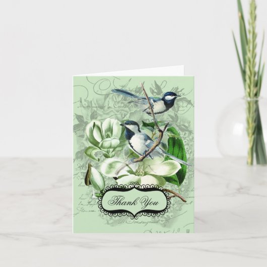 ヤングコーとマグノリアの感謝カード サンキューカード (正面)