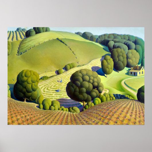 ヤングコーン, 1931年グラントウッド ポスター (正面)