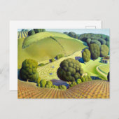 ヤングコーン, 1931年グラントウッド ポストカード (正面/裏面)