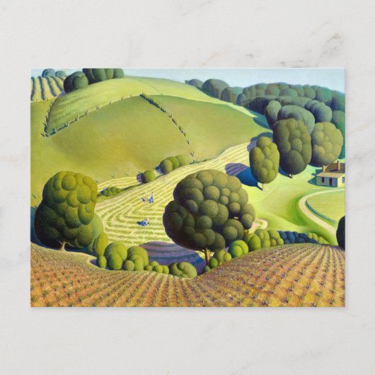 ヤングコーン, 1931年グラントウッド ポストカード (正面)