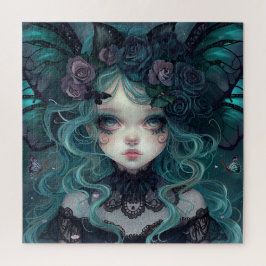 ヤングゴシックこうもりガール ジグソーパズル