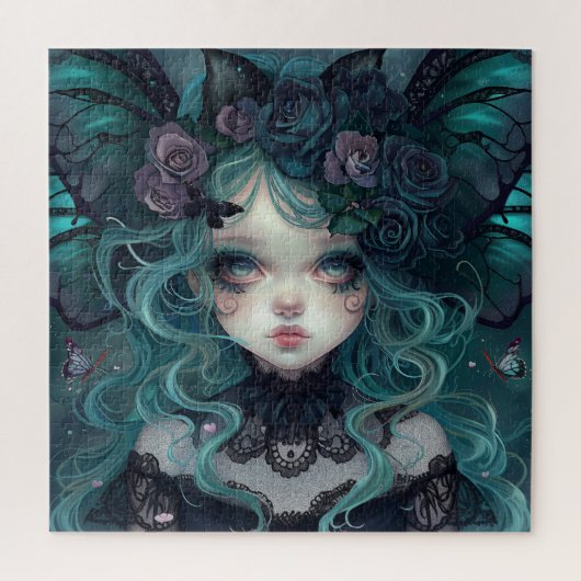 ヤングゴシックこうもりガール ジグソーパズル (縦)