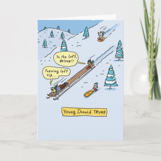 ヤングドナルド・トランプ カード (正面)