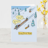 ヤングドナルド・トランプ カード (黄色い花)