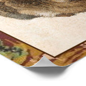 ヤングヘアプリント ポスター (角)