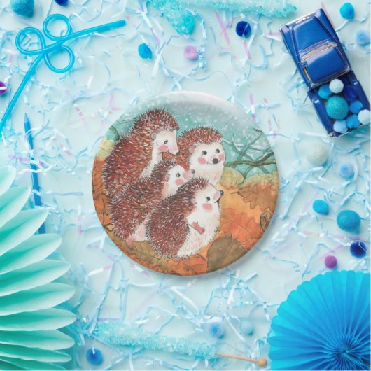 ヤングヘッジホグ ペーパープレート (パーティー)