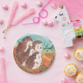 ヤングヘッジホグ ペーパープレート (パーティー)