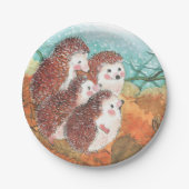 ヤングヘッジホグ ペーパープレート (正面)