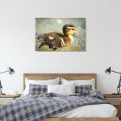 ヤングベビーダック キャンバスプリント (インサイチュ (寝室))