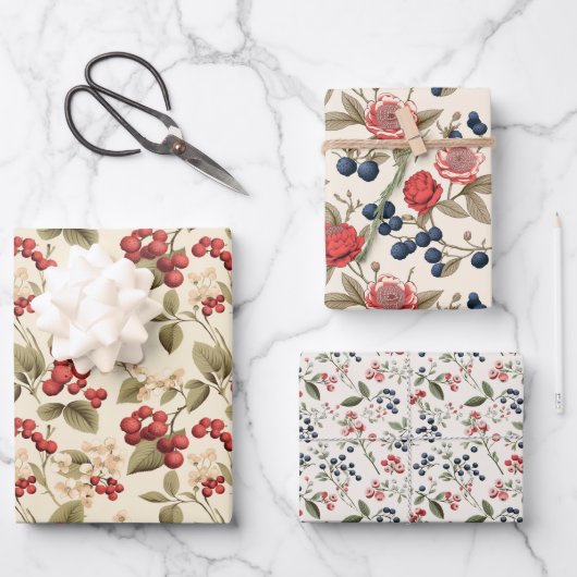 ヤングベリー ラッピングペーパーシート (正面)