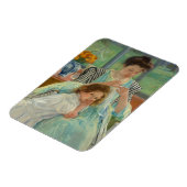 ヤングマザー裁縫 マグネット (左側)