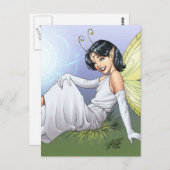 ヤングマジカル小妖精や小人フェアリーバイアルリオ ポストカード (正面/裏面)