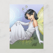 ヤングマジカル小妖精や小人フェアリーバイアルリオ ポストカード (正面)