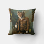 ヤングマスターキツネスロークッション クッション (裏面)