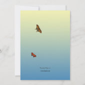 ヤングラブ婚約パーティ招待状 招待状 (裏面)