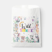 ヤングワイルドアンドスリーサファリアニマルガール誕生日 フェイバーバッグ (正面)