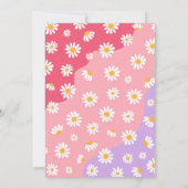 ヤングワイルドアンドスリーバースデーパーティーボホデイジー 招待状 (裏面)