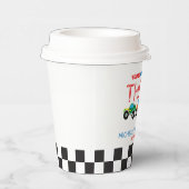 ヤングワイルドアンドスリーモンスタートラックボーイ誕生日 紙コップ (右)