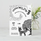 ヤングワイルドスリーウッドランドキツネ 招待状 (スタンド正面)
