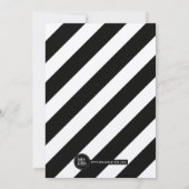 ヤングワイルドスリークラフト誕生日招待状 (裏面)