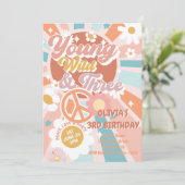 ヤングワイルドスリーグルービーサンシャインボホ3歳の誕生日 招待状 (スタンド正面)