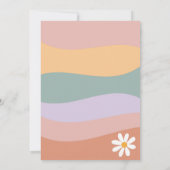 ヤングワイルドスリーグルービーデイジー3rd誕生日招待状 招待状 (裏面)