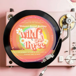 ヤングワイルドスリーグルーヴィーデイジー虹 招待状