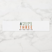 ヤングワイルドスリーフォレスト誕生日 ペットボトルラベル (シングルラベル)