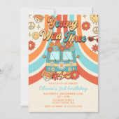 ヤングワイルド3レトロレインボー3日 招待状 (正面)