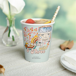 ヤングワイルド&スリーデイジーヒッパイヴァンサード誕生日 紙コップ
