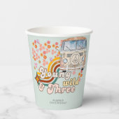ヤングワイルド&スリーデイジーヒッパイヴァンサード誕生日 紙コップ (正面)