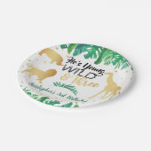 ヤングワイルド&スリーボーイズ第3誕生日 ペーパープレート (アングル)