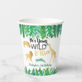 ヤングワイルド&スリーボーイズ第3誕生日 紙コップ