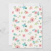 ヤングワイルド&スリー誕生日招待状 招待状 (裏面)