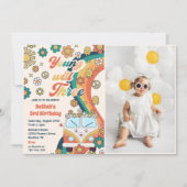 ヤング・ウィル3歳レトロフローラ3歳パーティー 招待状 (正面)