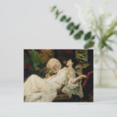 ヤング・ウーマン喫煙, 1894 ポストカード (スタンド正面)