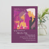 ヤング・カップル・アフター・プロム招待状 招待状 (スタンド正面)