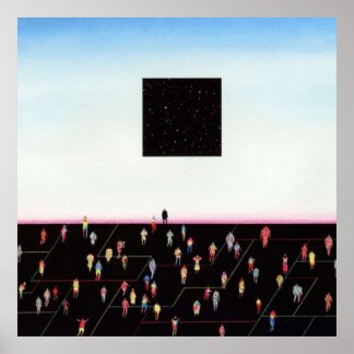 ヤング・ザ・ジャイアント鏡・マスター・アルバム ポスター