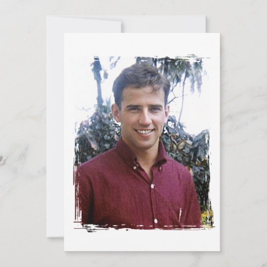 ヤング・ジョー・バイデン氏発足 シーズンカード (正面)