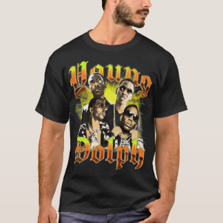 ヤング・ドルフィン レトロ フレンド フレンズ フレンド Tシャツ