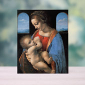 ヤング・フィアンセ(1495)絵を描の著者：レオナルド・ヴィンチ アクリルサイン (ニュートラル)