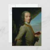 ヤング・ボルテールポートレート ポストカード (正面/裏面)