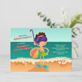 ヤング・ボーイ・オン・ザ・ビーチ招待状 招待状 (スタンド正面)