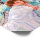 ヤング・マザー・裁縫・メアリーカッサット ポスター (角)