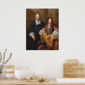 ヤング・マン・チューター – Nicolas de Largillierreファインアート ポスター (キッチン)