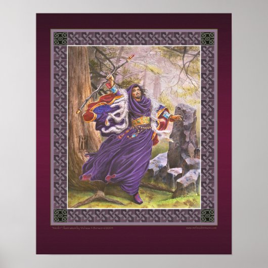 ヤング・メルリンRPGアート ポスター (正面)