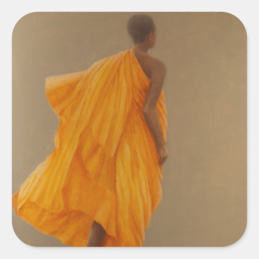 ヤング・モンク・スリランカ2010 スクエアシール (正面)