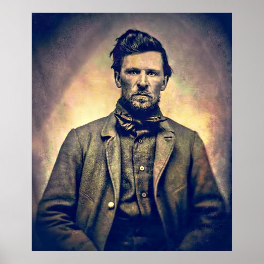 ヤング・ワイアット・アープ。1870 ポスター (正面)